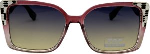 Sieviešu saulesbrilles - Cat Eye - Cat.3 UV 400 - TOP - 56 - 18 - 143 - Ķiršu sarkana
