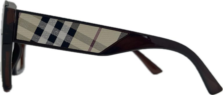 Sieviešu saulesbrilles – Square – Cat.3 UV 400 – TOP – 62 – 14 – 143 – Brūna