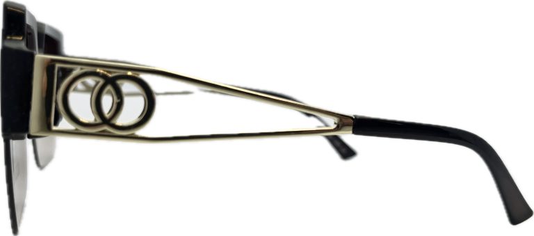 Sieviešu saulesbrilles – Square – Cat.3 UV 400 – TOP – 58 – 20 – 139 – Brūna
