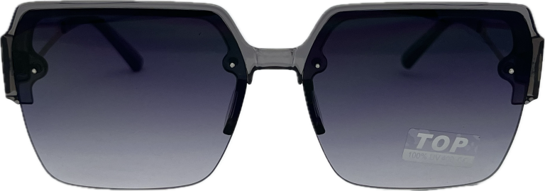 Sieviešu saulesbrilles – Square – Cat.3 UV 400 – TOP – 58 – 20 – 139 – Pelēka