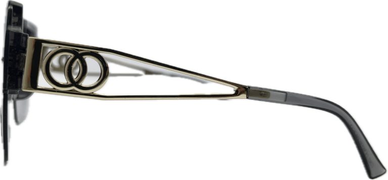 Sieviešu saulesbrilles – Square – Cat.3 UV 400 – TOP – 58 – 20 – 139 – Pelēka