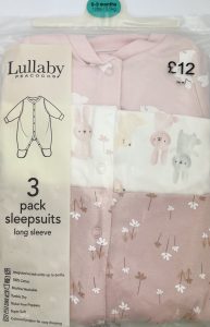 Meiteņu rāpulīši - Lullaby Peacocks - 0-3 mēn. - Komplekts - 3 gb.