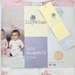 Meiteņu pidžama – Lily&Dan – 6-12 mēn. – Komplekts – 2 gb.