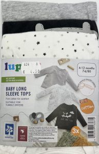 Bērnu džemperi - Lupilu - 6-12 mēn. - Komplekts - 3 gb.