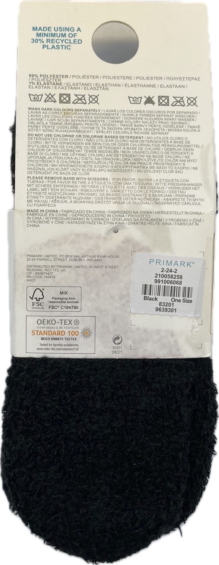 Sieviešu zeķes – Primark – EU 37-42 – UK 4-8 – 2 gb.