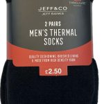 Vīriešu termozeķes – Jeff&Co – EU 39-45 – UK 6-11 – 2 gb.