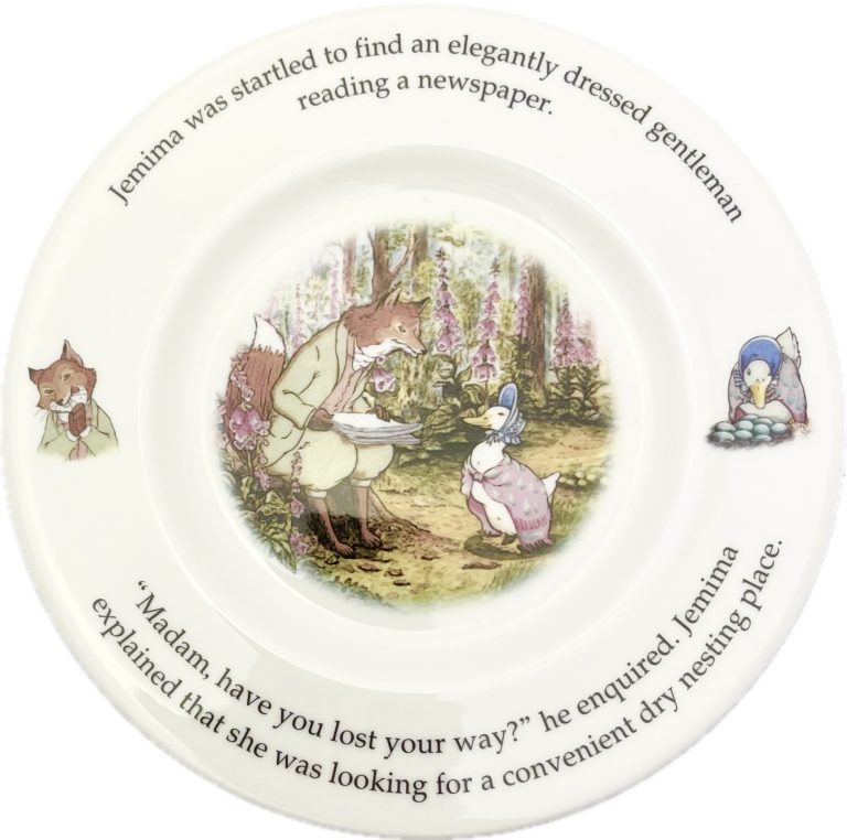 Dekoratīvs šķīvis – Royal Doulton – Beatrix Potter