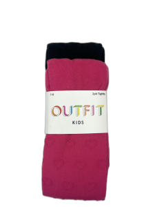 Meiteņu zeķubikses - Outfit Kids - 7-8 gadi - 2 gb.