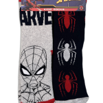 Zēnu zeķes – Marvel – Spider-Man – 8-10 gadi – EU 35-38 – 2 gb.