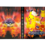 Pokemon Kāršu Albums – Vieta 120 kārtīm – Dizains 11 – Pikachu 5