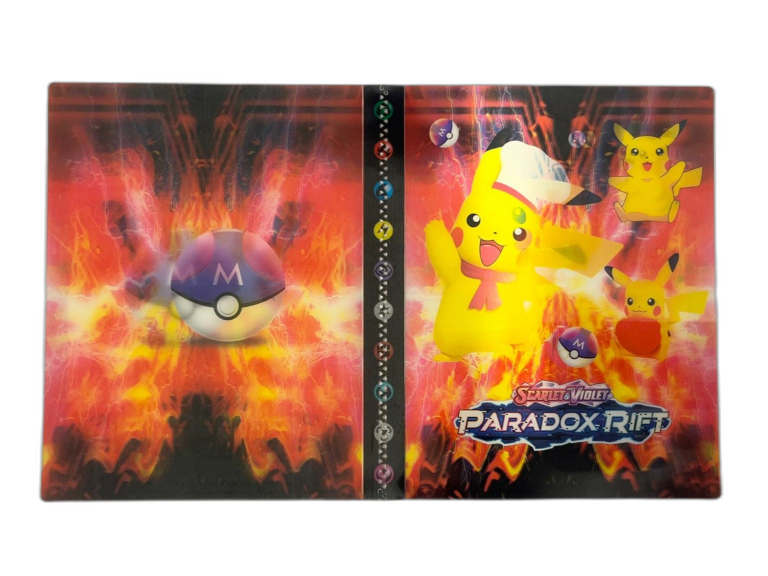 Pokemon Kāršu Albums – Vieta 120 kārtīm – Dizains 11 – Pikachu 5