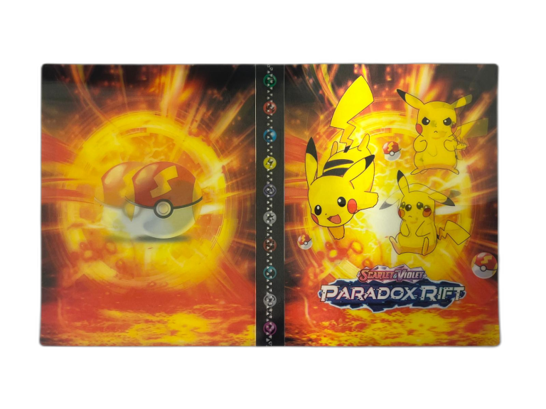 Pokemon Kāršu Albums – Vieta 120 kārtīm – Dizains 12 – Pikachu 6