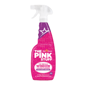 The Pink Stuff - logu un stiklu tīrīšanas līdzeklis ar rožu etiķi - 750ml