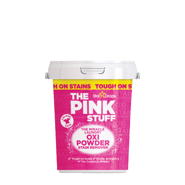 The Pink Stuff – pulveris traipu tīrīšanai krāsainai veļai – 1kg