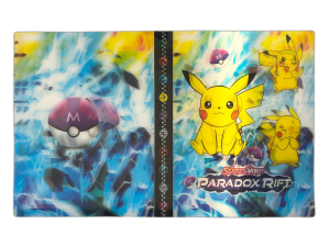 Pokemon Kāršu Albums - Vieta 120 kārtīm - Dizains 9 - Pikachu 3