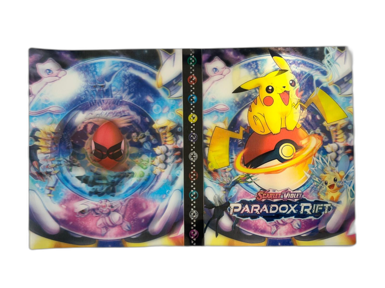 Pokemon Kāršu Albums – Vieta 120 kārtīm – Dizains 10 – Pikachu 4