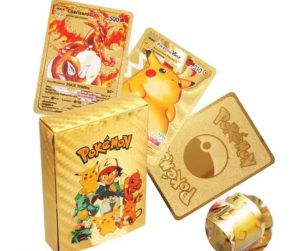 Spēļu Kārtis - Pokemon kārtis Zelta / Gold - 25 gb