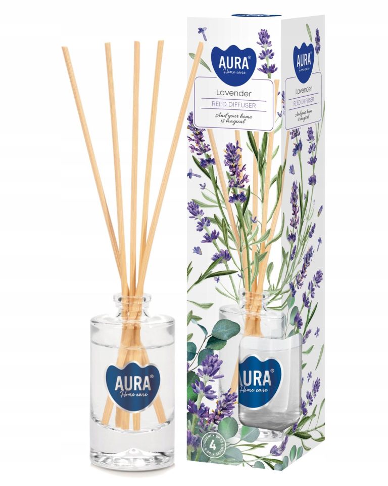 Aromatizētie smaržu kociņi – Aura – Lavanda – 45ml